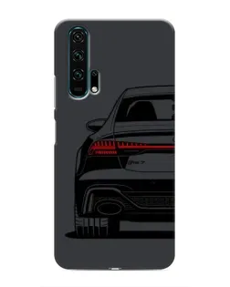 Чехол для Huawei Honor 20 Pro с картинкой «Задняя часть Audi — арт»