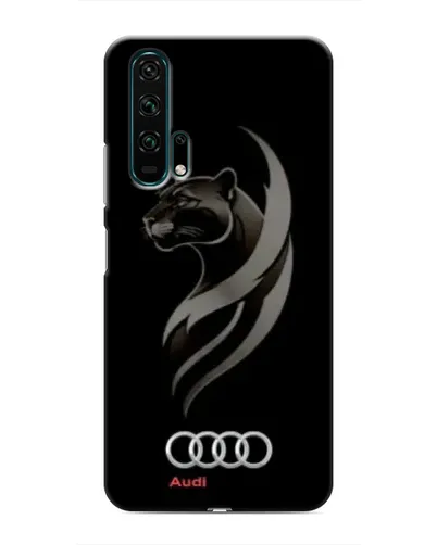Чехол для Huawei Honor 20 Pro с картинкой «Графика — пантера и Audi» Чехол для Huawei Honor 20 Pro с картинкой «Графика — пантера и Audi»