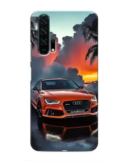 Чехол для Huawei Honor 20 Pro с картинкой «Audi — закат»