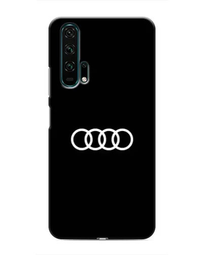 Чехол для Huawei Honor 20 Pro с картинкой «Audi White Logo» Чехол для Huawei Honor 20 Pro с картинкой «Audi White Logo»