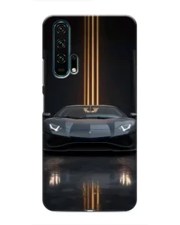 Чехол для Huawei Honor 20 Pro с картинкой «Lamborghini золотые линии» Чехол для Huawei Honor 20 Pro с картинкой «Lamborghini золотые линии»