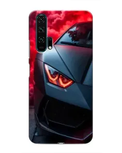 Чехол для Huawei Honor 20 Pro с картинкой «Lamborghini красное сияние» Чехол для Huawei Honor 20 Pro с картинкой «Lamborghini красное сияние»