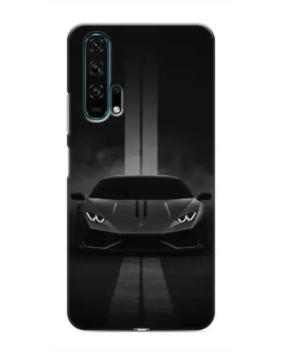 Чехол для Huawei Honor 20 Pro с картинкой «Lamborghini симметрия дорог»