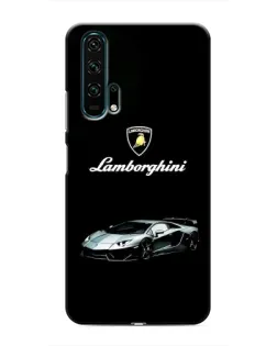 Чехол для Huawei Honor 20 Pro с картинкой «Логотип Lamborghini классика»