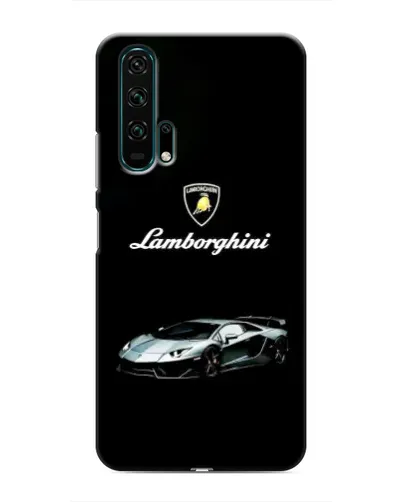 Чехол для Huawei Honor 20 Pro с картинкой «Логотип Lamborghini классика»