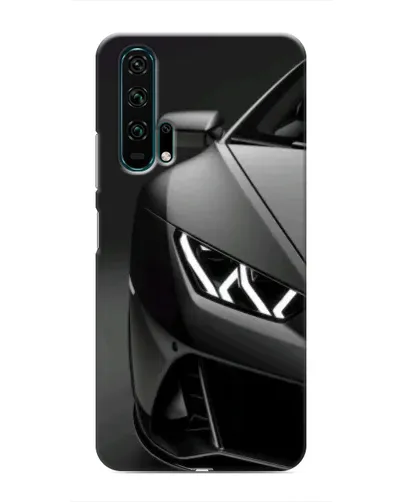 Чехол для Huawei Honor 20 Pro с картинкой «Lamborghini фары детализация»