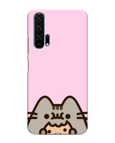Чехол для Huawei Honor 20 Pro с картинкой «Pusheen и печенье»