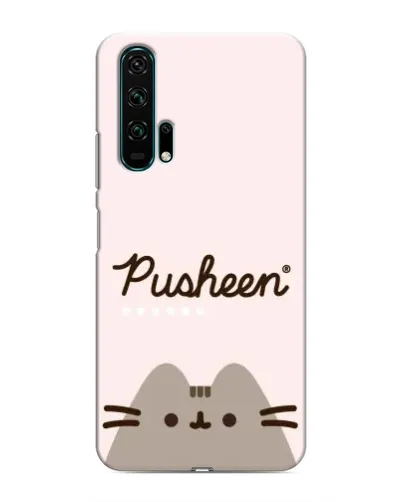 Чехол для Huawei Honor 20 Pro с картинкой «Pusheen логотип»