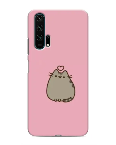 Чехол для Huawei Honor 20 Pro с картинкой «Pusheen сердце»