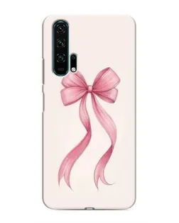 Чехол для Huawei Honor 20 Pro с картинкой «Розовый бант»