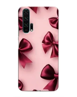 Чехол для Huawei Honor 20 Pro с картинкой «Бордовый атлас»