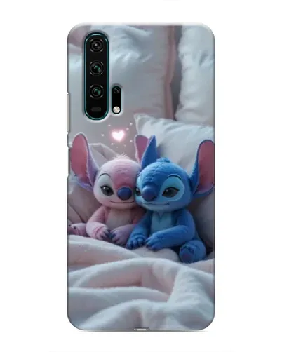 Чехол для Huawei Honor 20 Pro с картинкой «Плюшевые Стич Ангел» Чехол для Huawei Honor 20 Pro с картинкой «Плюшевые Стич Ангел»