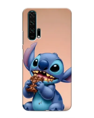 Чехол для Huawei Honor 20 Pro с картинкой «Стич ест шоколад» Чехол для Huawei Honor 20 Pro с картинкой «Стич ест шоколад»