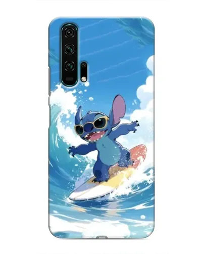 Чехол для Huawei Honor 20 Pro с картинкой «Стич на волне» Чехол для Huawei Honor 20 Pro с картинкой «Стич на волне»