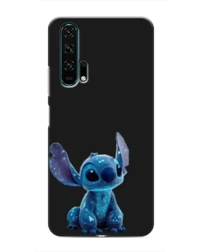 Чехол для Huawei Honor 20 Pro с картинкой «Стич на черном» Чехол для Huawei Honor 20 Pro с картинкой «Стич на черном»