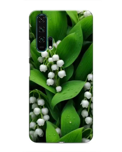 Чехол для Huawei Honor 20 Pro с картинкой «Ландыши в зелени»