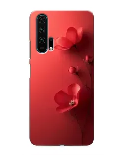 Чехол для Huawei Honor 20 Pro с картинкой «Маковые соцветия»