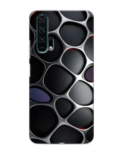 Чехол для Huawei Honor 20 Pro с картинкой «Объемная темная решетка» Чехол для Huawei Honor 20 Pro с картинкой «Объемная темная решетка»