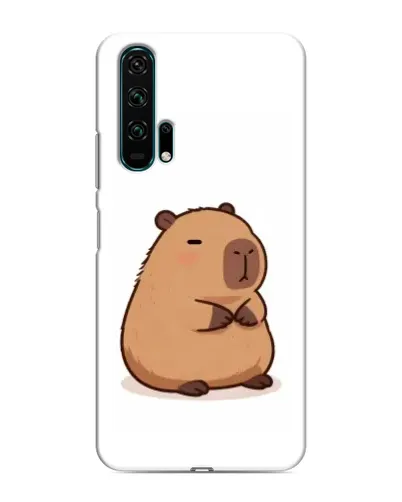 Чехол для Huawei Honor 20 Pro с картинкой «Толстенькая капибара»