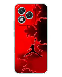 Чехол для Huawei Honor 400 Lite с картинкой «Jordan Red Smoke»
