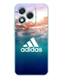 Чехол для Huawei Honor 400 Lite с картинкой «Океанская глубина адидас»