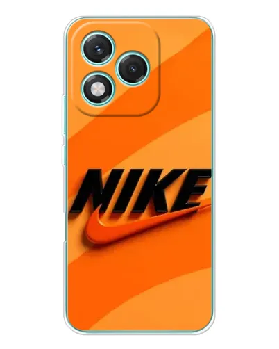 Чехол для Huawei Honor 400 Lite с картинкой «Оранжевый драйв Nike»