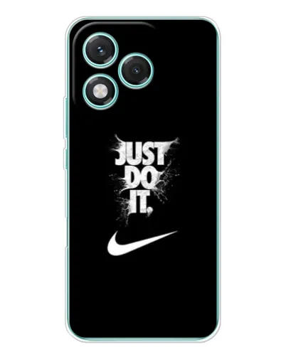 Чехол для Huawei Honor 400 Lite с картинкой «Текстовый принт Nike»
