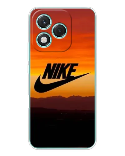 Чехол для Huawei Honor 400 Lite с картинкой «Nike — вечерний горизонт»