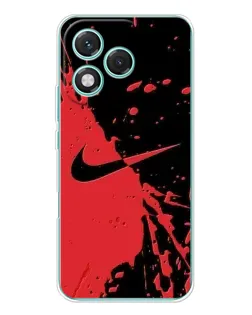 Чехол для Huawei Honor 400 Lite с картинкой «Красные брызги Nike» Чехол для Huawei Honor 400 Lite с картинкой «Красные брызги Nike»