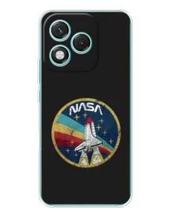 Чехол для Huawei Honor 400 Lite с картинкой «NASA — эмблема миссии»