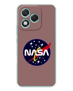 Чехол для Huawei Honor 400 Lite с картинкой «NASA — ретро космос»