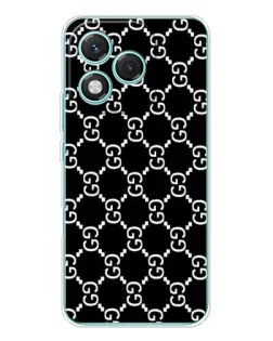 Чехол для Huawei Honor 400 Lite с картинкой «Gucci — сетчатый паттерн»