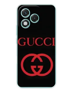 Чохол для Huawei Honor 400 Lite з картинкою «Gucci — червоний логотип»