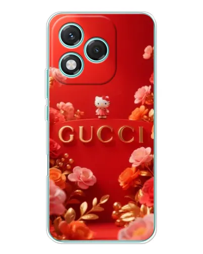 Чехол для Huawei Honor 400 Lite с картинкой «Gucci — золотой сад»