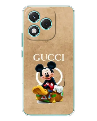 Чехол для Huawei Honor 400 Lite с картинкой «Микки Маус Gucci — крафт»