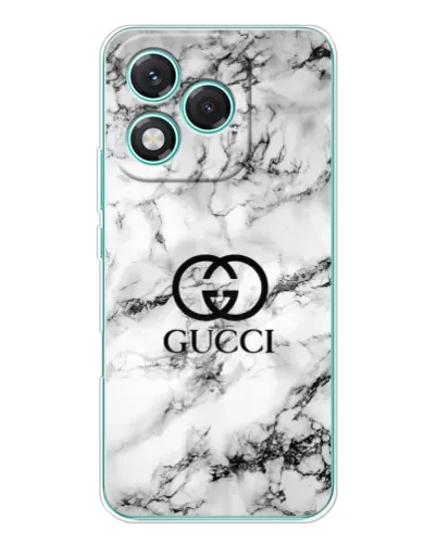 Чехол для Huawei Honor 400 Lite с картинкой «Gucci — мраморный шик»