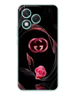 Чохол для Huawei Honor 400 Lite з картинкою «Gucci — неонова троянда»