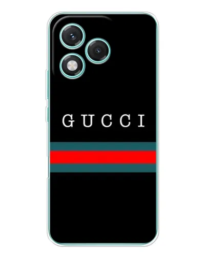 Чехол для Huawei Honor 400 Lite с картинкой «Gucci — красный пояс»