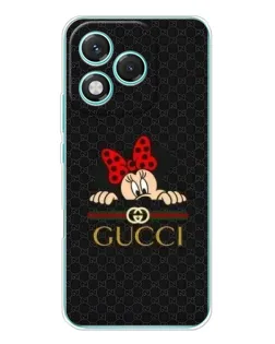 Чохол для Huawei Honor 400 Lite з картинкою «Мінні Маус Gucci — чорний»