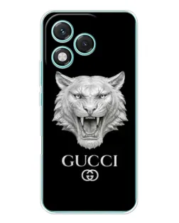 Чохол для Huawei Honor 400 Lite з картинкою «Gucci — срібний лев»