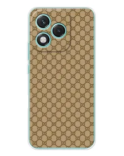 Чохол для Huawei Honor 400 Lite з картинкою «Gucci — класичний беж»