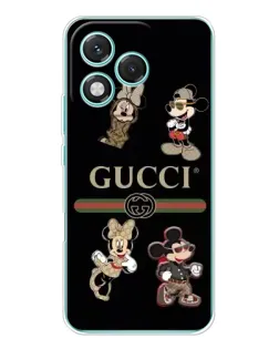 Чохол для Huawei Honor 400 Lite з картинкою «Gucci — герої Disney та монограма»
