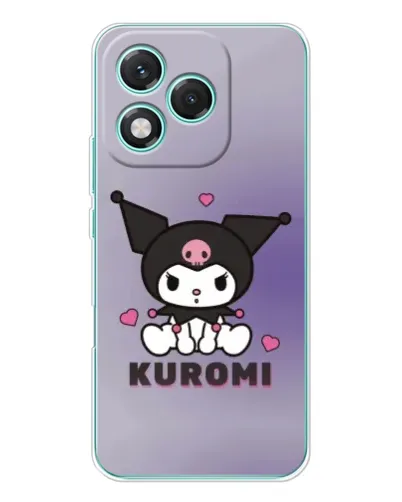Чехол для Huawei Honor 400 Lite с картинкой «Kuromi — фиолетовый арт» Чехол для Huawei Honor 400 Lite с картинкой «Kuromi — фиолетовый арт»