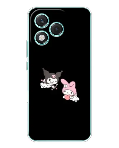 Чехол для Huawei Honor 400 Lite с картинкой «My Melody и Kuromi» Чехол для Huawei Honor 400 Lite с картинкой «My Melody и Kuromi»