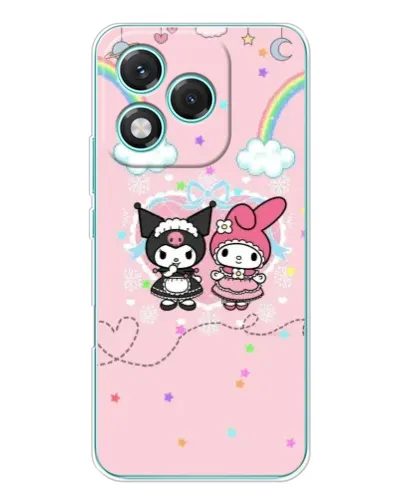 Чехол для Huawei Honor 400 Lite с картинкой «My Melody и Kuromi» Чехол для Huawei Honor 400 Lite с картинкой «My Melody и Kuromi»