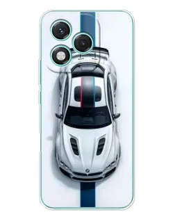 Чехол для Huawei Honor 400 Lite с картинкой «Вид сверху — BMW M» Чехол для Huawei Honor 400 Lite с картинкой «Вид сверху — BMW M»