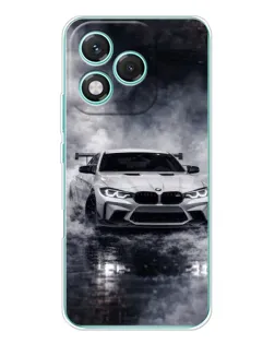 Чехол для Huawei Honor 400 Lite с картинкой «BMW сквозь туман»