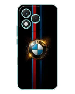 Чехол для Huawei Honor 400 Lite с картинкой «BMW M-Power неон»