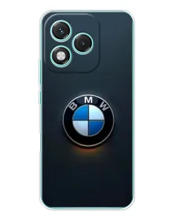 Чехол для Huawei Honor 400 Lite с картинкой «Логотип BMW — минимализм»