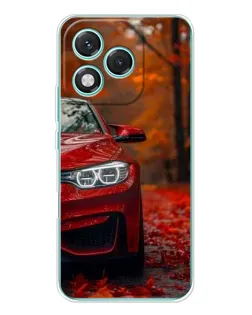 Чехол для Huawei Honor 400 Lite с картинкой «Осенняя BMW M4»